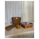 Longaberger Assorted Woven Basket Set