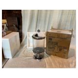 Shannon Crystal Beverage Dispenser Set