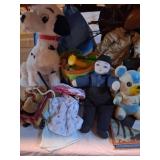 Plush and Fabric Dolls Group