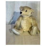 Steiff White Mohair Jointed Growler