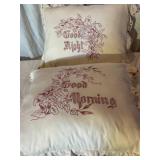 Embroidered Pillows