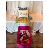 Decorative Pillows, Beach Towels, Rug Assortment