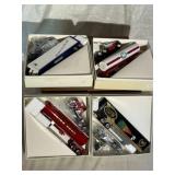(4) Winross Trucks