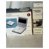 GO VIDEO Portable DVD Player w/Headrest Mount Kit