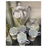 Bavarian Porcelain Chocolate Pot Set