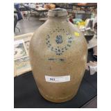 Slip Decorated Stoneware Jug