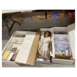 Danbury Mint & Porcelain Dolls