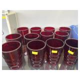(12) Ruby Tumblers