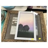 Oil on Board w/ Framed Print