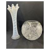 Art Glass & Polish Crystal Vases