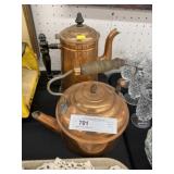 Copper Tea & Coffee Pots