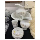 Unmarked Pitcher & Bowl Set