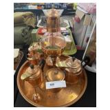 Copper Tea Service