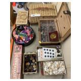 Asst. Buttons & Sewing Supplies