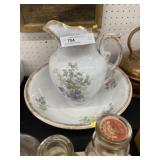 Anchor Pottery Pitcher & Bowl