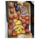 Asst. Carved Wood Fruit