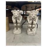 (2) Heavy Composition Gargoyles