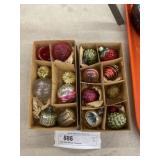 Small Glass Mercury Ornaments