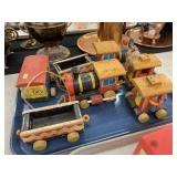 Vintage Fisher-Price Pull-Toy Train