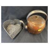 Copper Teapot w/ Food Mold