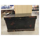 19th C. Paint Decorated Storage Chest