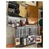 CDs, Cassette Tapes & Fishing Tackle