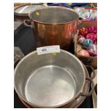 (3) Pcs. Copper Cookware