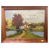 Signed Oil on Board