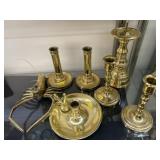 Baldwin & Unmarked Candlesticks