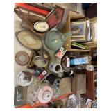 Framed Goods, Perfume Bottles & Dec. Items