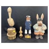 Carved Wood Figurines