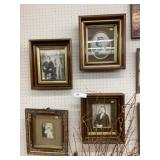 (4) Framed Reprinted Photographs