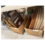 (3) Boxes Framed Goods