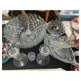 Asst. Fostoria American Pattern Glassware