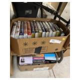 (2 Boxes VHS Tapes