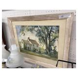 Framed Watercolor