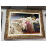 Large Gilt Framed Print