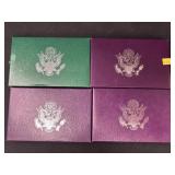 (4) US Proof Sets