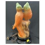 Tiffin Art Deco Love Bird Light