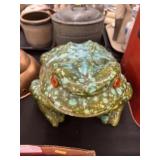 Pottery Garden Frog