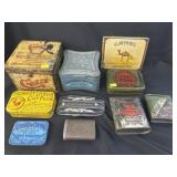 Assortment Tobacco Tins