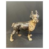 Vintage Cast Metal Bulldog