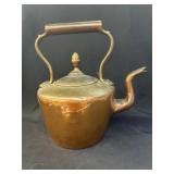 Copper Dovetailed Teapot