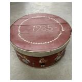 Painted Decorated Cheesebox