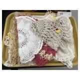 Asst. Crocheted Table Covers