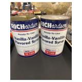 (2) Vintage Syrup Cans