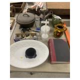 Dutch Oven, Platter w/ Iron