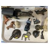 Attributed Hubley & Asst. Cast Metal Collects.