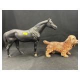 Hubley Thoroughbred & Dog