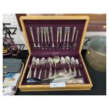 Silver Plate Flatware Service